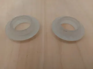 Ricambio lampadario vetro trasparente