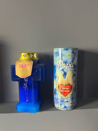 Coppia candele cimitero