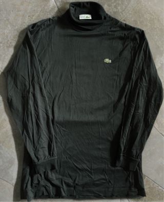 Maglia Lacoste Vintage Y2K a Collo Alto – Taglia 4