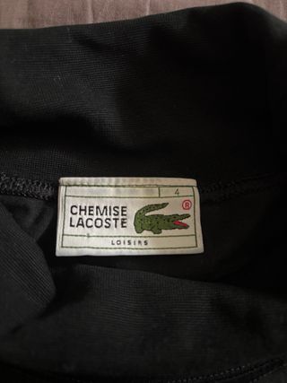 Maglia Lacoste Vintage Y2K a Collo Alto – Taglia 4