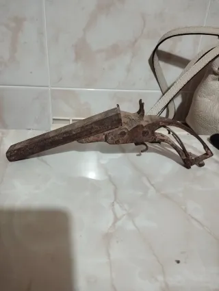 Cañón trampa antiguo