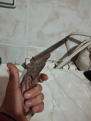 Cañón trampa antiguo