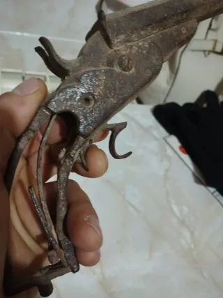 Cañón trampa antiguo