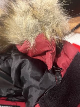 Anorak Geographical Norway Rojo con Capucha