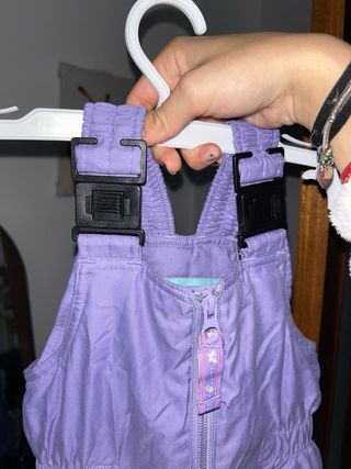 Peto de nieve para niña