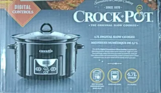 Olla Crock Pot Digital 4.7L