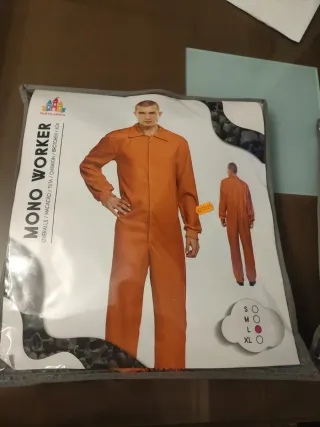 Mono Naranja PARTILANDIA Talla L