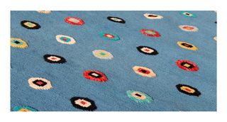 Kilim Kaudani Lana Reversibile Rilievo 202x157 CM