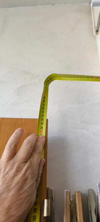 Puerta interior de madera