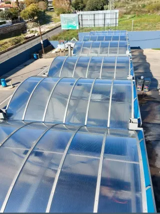 Policarbonato celular y  compacto