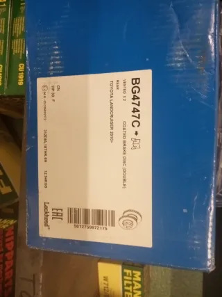 Discos Freno Traseros Toyota Land Cruiser 2010