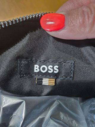 Borsa Hugo Boss nera originale nuova