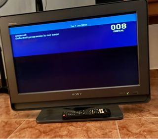 TV Sony Bravia 32 con mando
