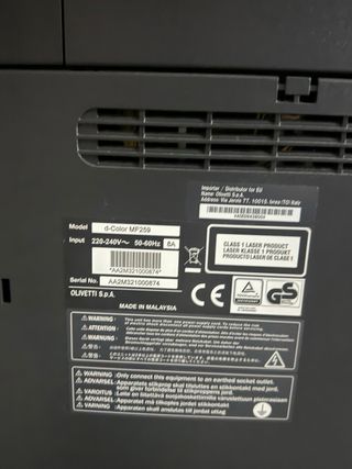 Olivetti d-Color M Multifuncional Láser Color A3