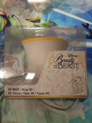Tazza 3D Beauty and the Beast