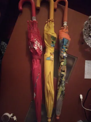 3 Paraguas Infantiles Niño Niña