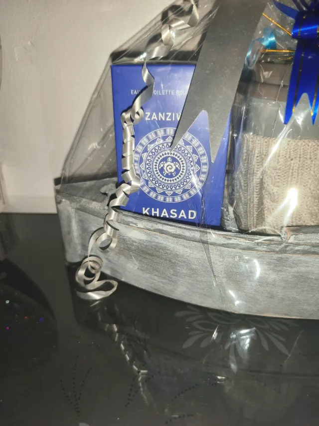 Cesta regalo Barça para hombre