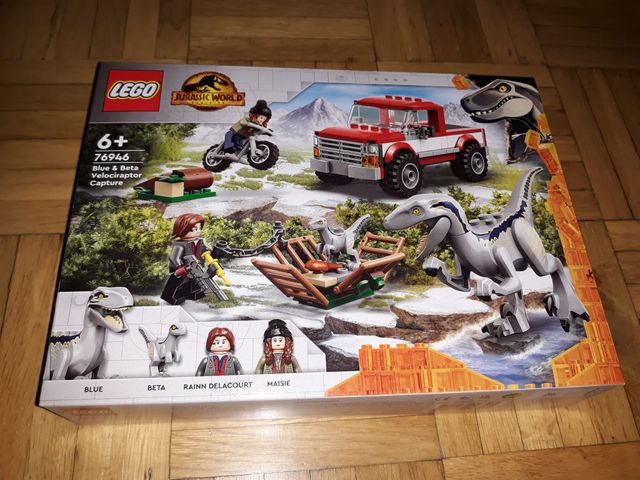LEGO 76946 Cattura di Blue e Beta Velociraptor