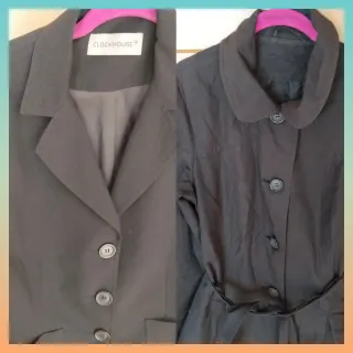 Gabardina y americana t.38-40