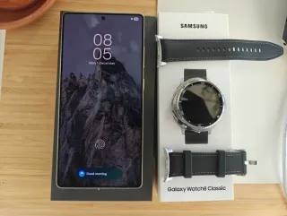 Samsung Galaxy S25 Ultra + Watch 8 Classic LTE