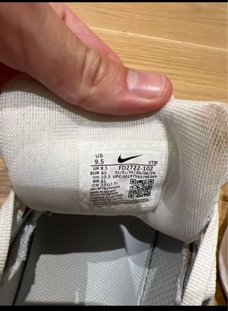 Nike Pegasus 41 Zapatillas Runing Blancas Talla 43