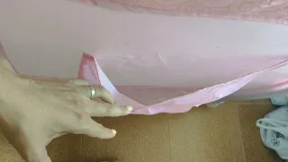 Cuna de viaje rosa Asalvo