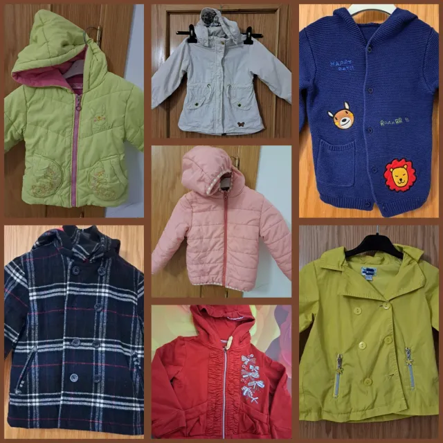 Lote 7 Abrigos Niña