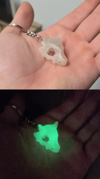 Llavero Cubone Pokémon Luminiscente