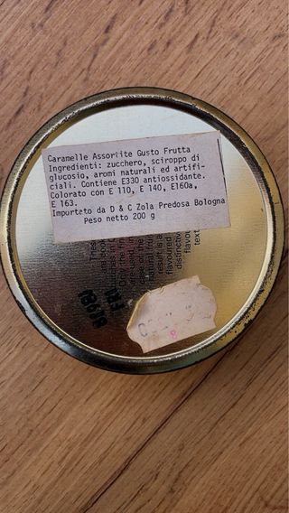 Scatola Latta Vintage Matrimonio Carlo e Diana