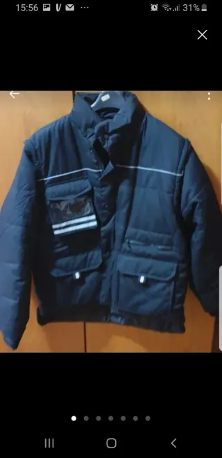 Giacca invernale uomo nera