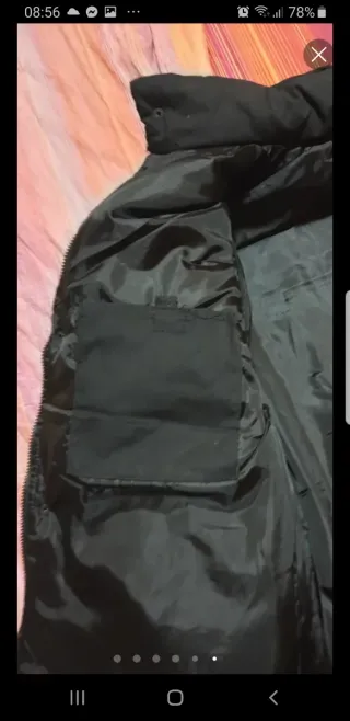 Giacca invernale uomo nera