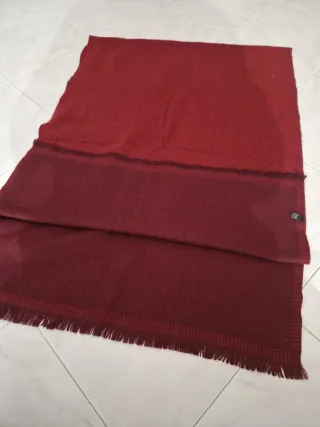 Sciarpa in cachemire calda bicolore