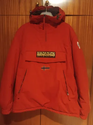 Chaqueta Napapijri Roja Talla XXL mujer
