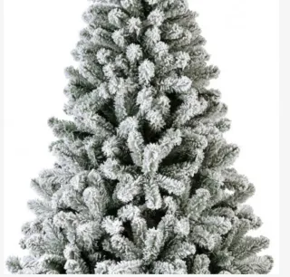 Árbol de Navidad nevado,marca Monarch(Abeto)