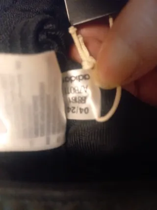 Pantalón deportivo Adidas negro