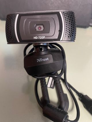 Webcam Trust Trino HD 720p Negra
