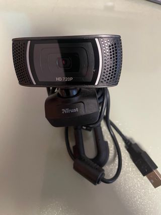 Webcam Trust Trino HD 720p Negra
