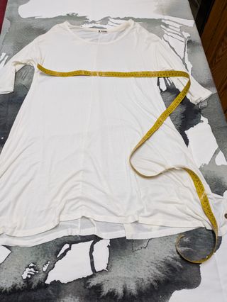 Camiseta beige Double Arget