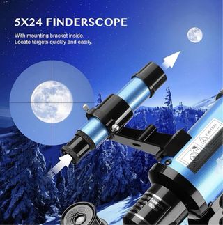 Telescopio Aomekie Azul