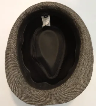 Cappello uomo nero tg 60
