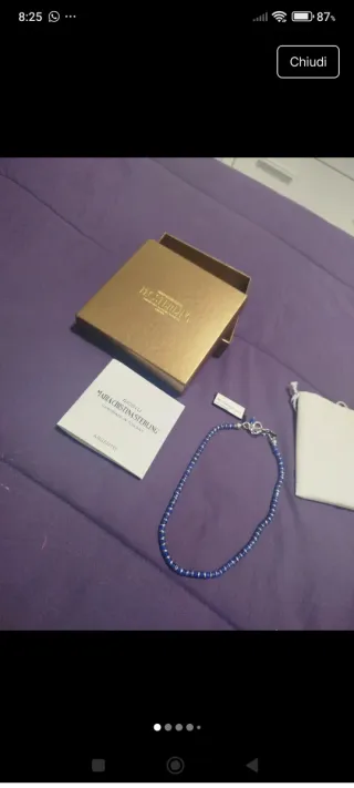 Collana/Bracciale Argento Maria Cristina Sterling