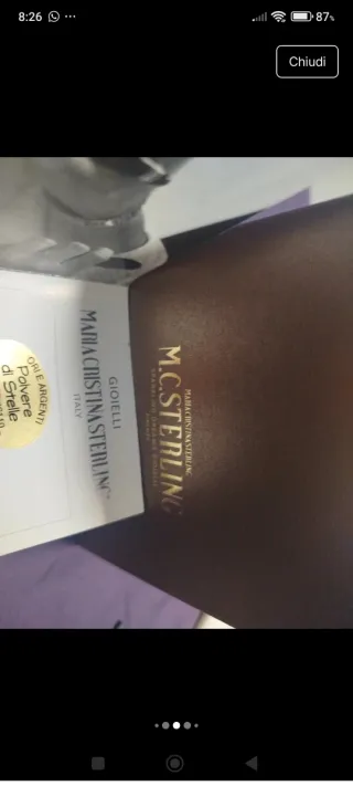 Collana/Bracciale Argento Maria Cristina Sterling