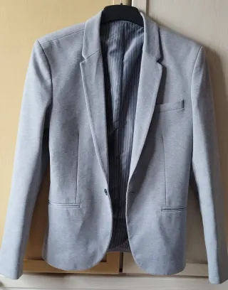 Chaqueta Zara Gris Hombre
