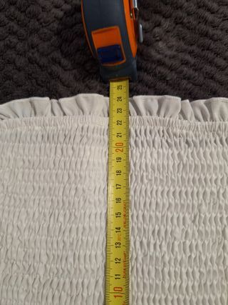 Top blanco SHEIN XXS (Nuevo)