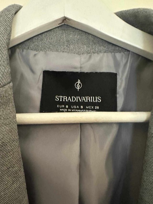 Americana Stradivarius Gris Talla S