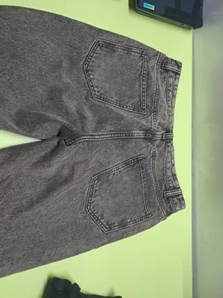 Pantaloni Zara Beige/Nero Taglia 38