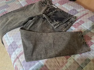 Pantaloni Zara Beige/Nero Taglia 38