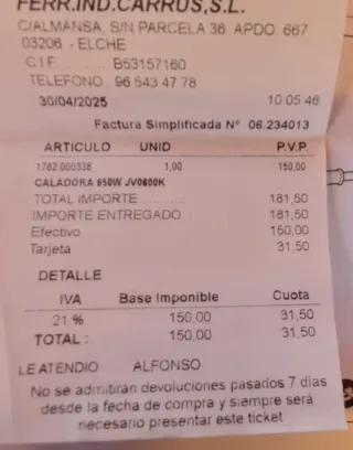 Sierra de calar Makita con maletín