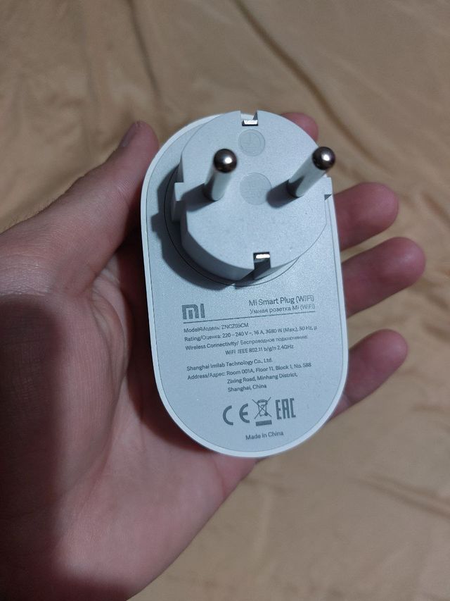 Xiaomi Mi Smart Plug WiFi Enchufe Inteligente