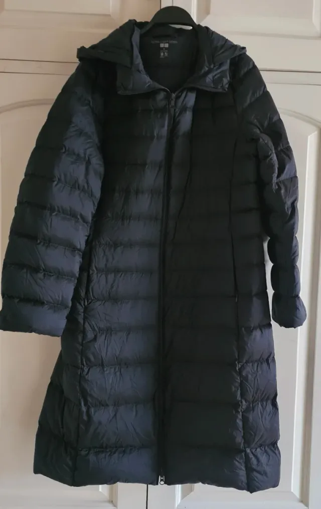 Plumas Largo Uniqlo azul marino